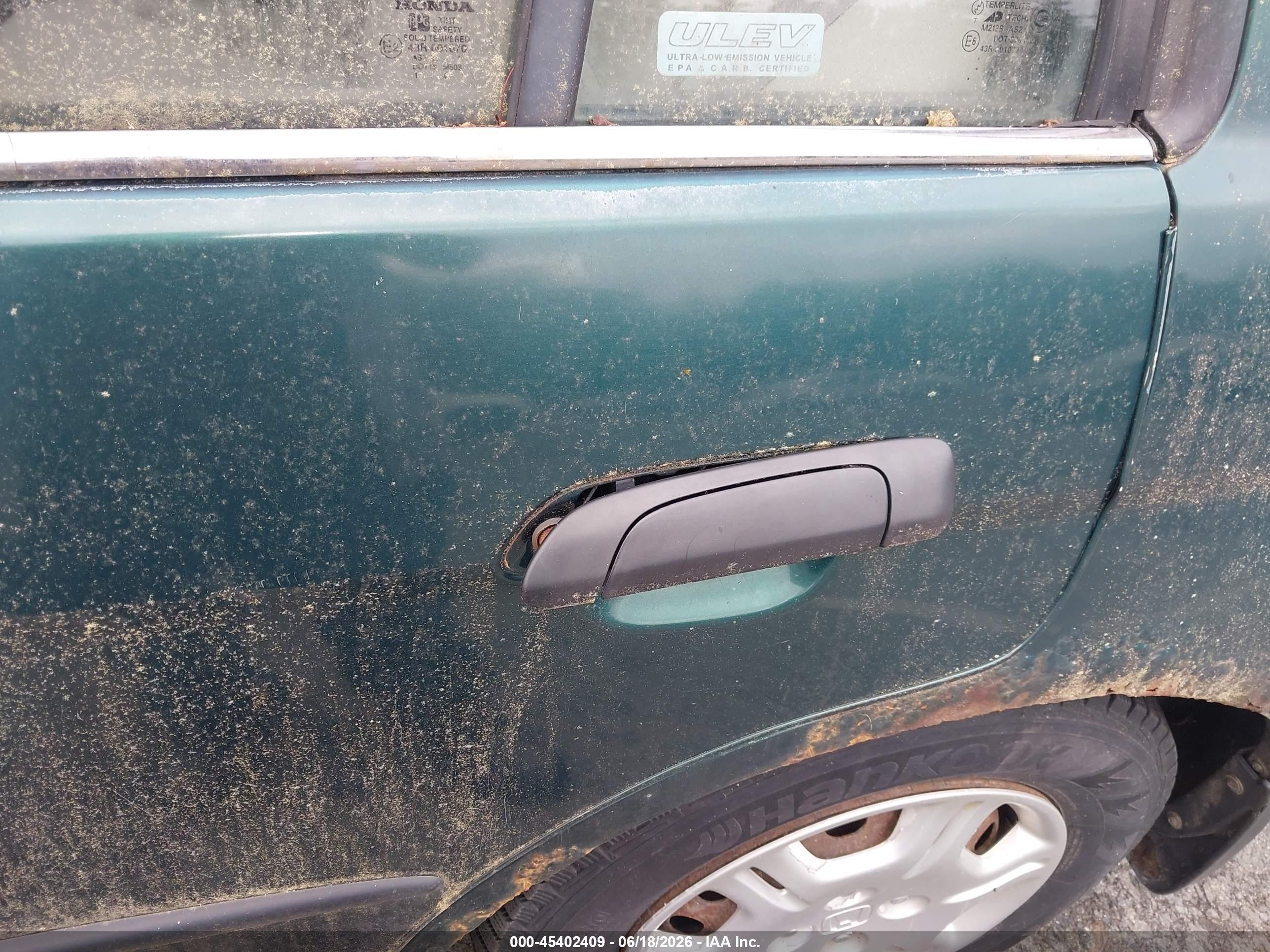 2001 Honda Civic Dx Green vin: 2HGES15231H587244