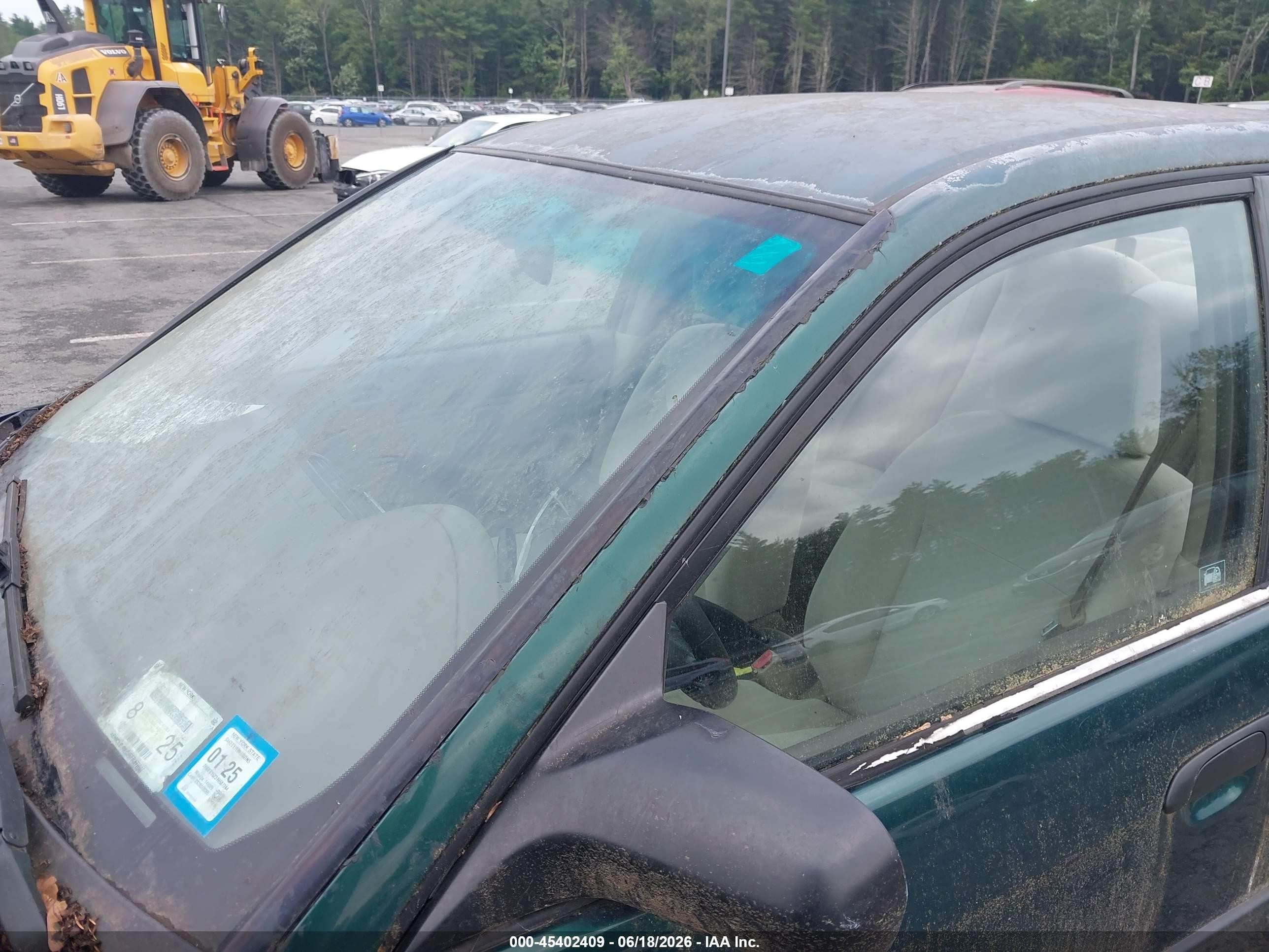 2001 Honda Civic Dx Green vin: 2HGES15231H587244