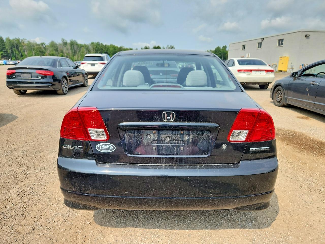 2004 Honda Civic Dx Vp Black vin: 2HGES15374H930456