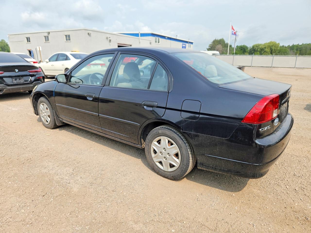 2004 Honda Civic Dx Vp Black vin: 2HGES15374H930456