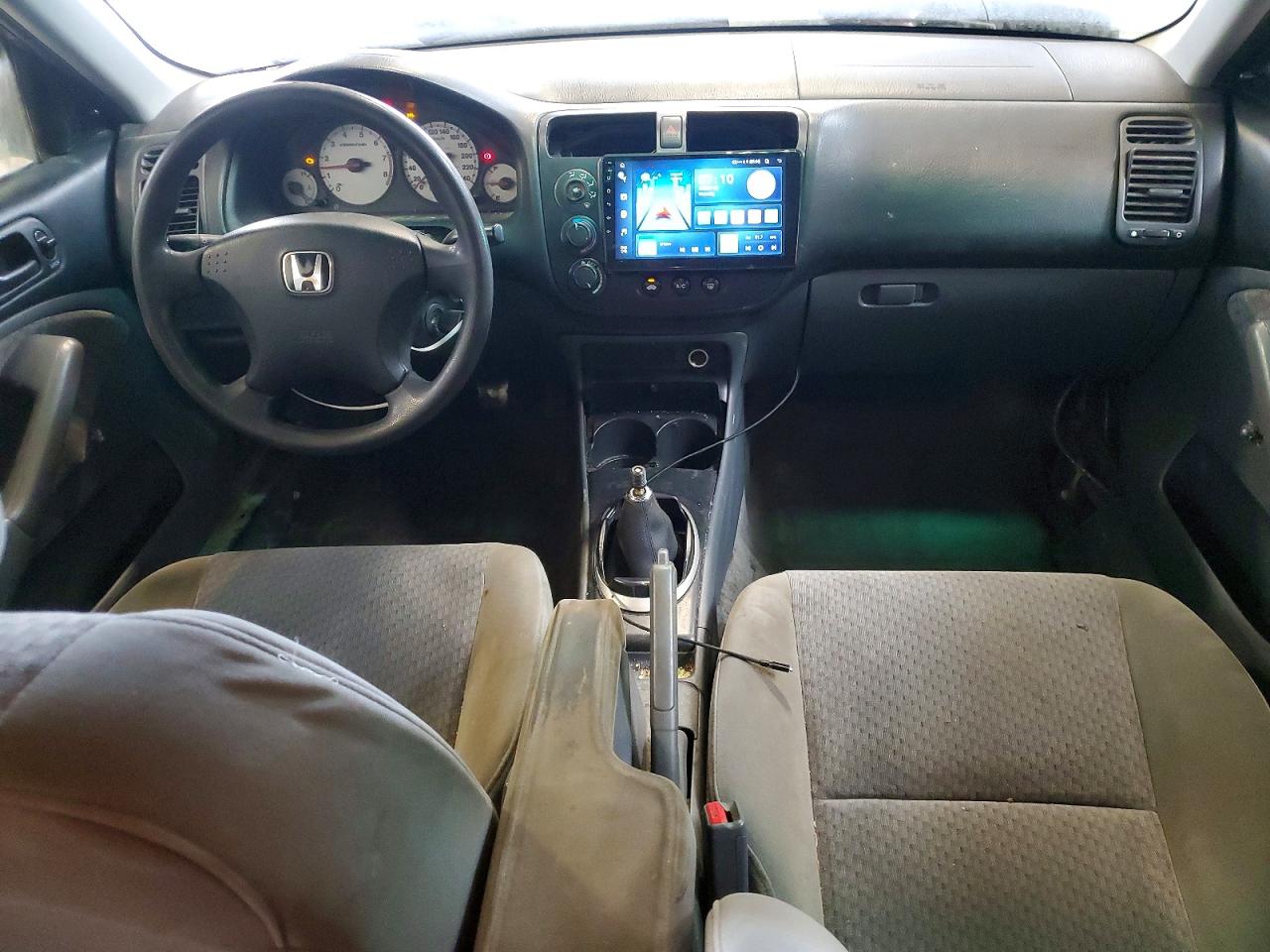 2005 Honda Civic Dx Vp Gray vin: 2HGES15375H046213