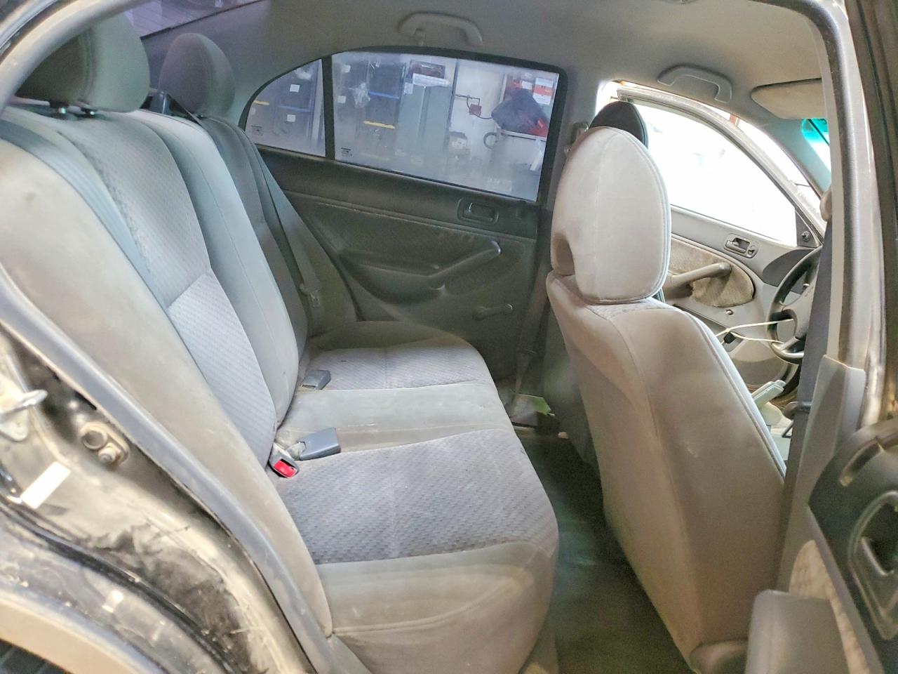 2005 Honda Civic Dx Vp Gray vin: 2HGES15375H046213