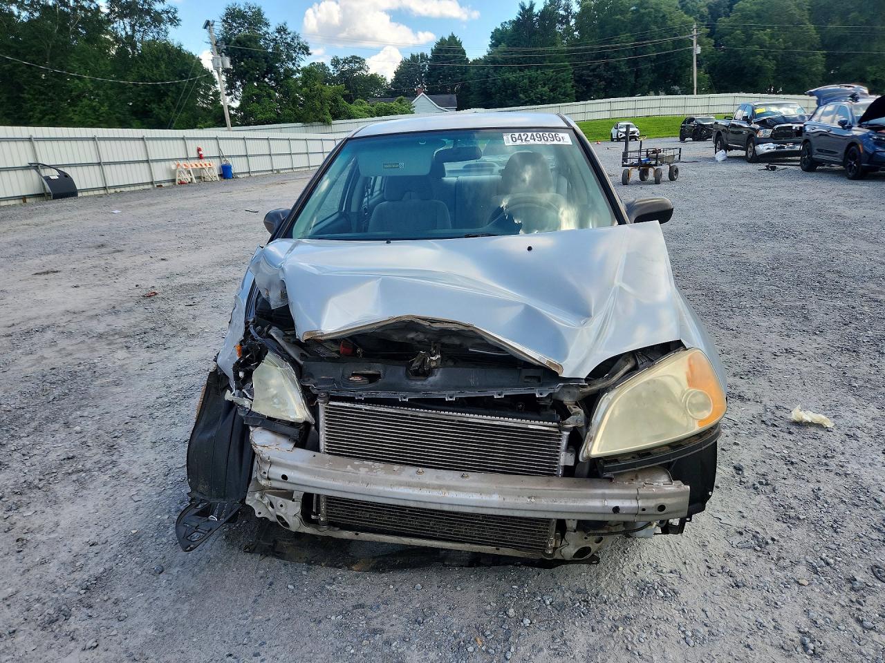 2003 Honda Civic Lx Silver vin: 2HGES15503H578949