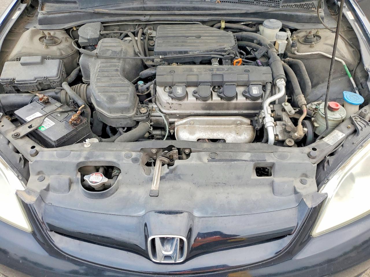 2004 Honda Civic Lx Black vin: 2HGES15504H588365