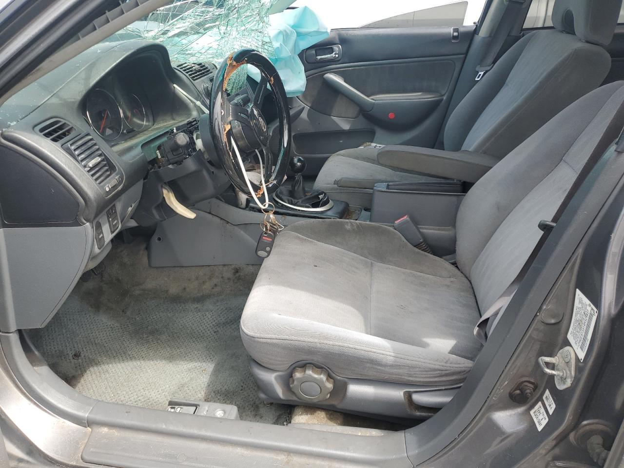 2004 Honda Civic Lx Бежевый vin: 2HGES15514H526831