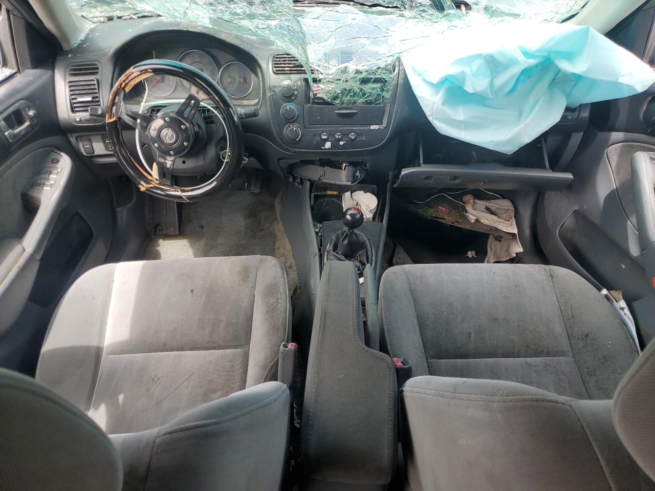 2004 Honda Civic Lx Бежевый vin: 2HGES15514H526831