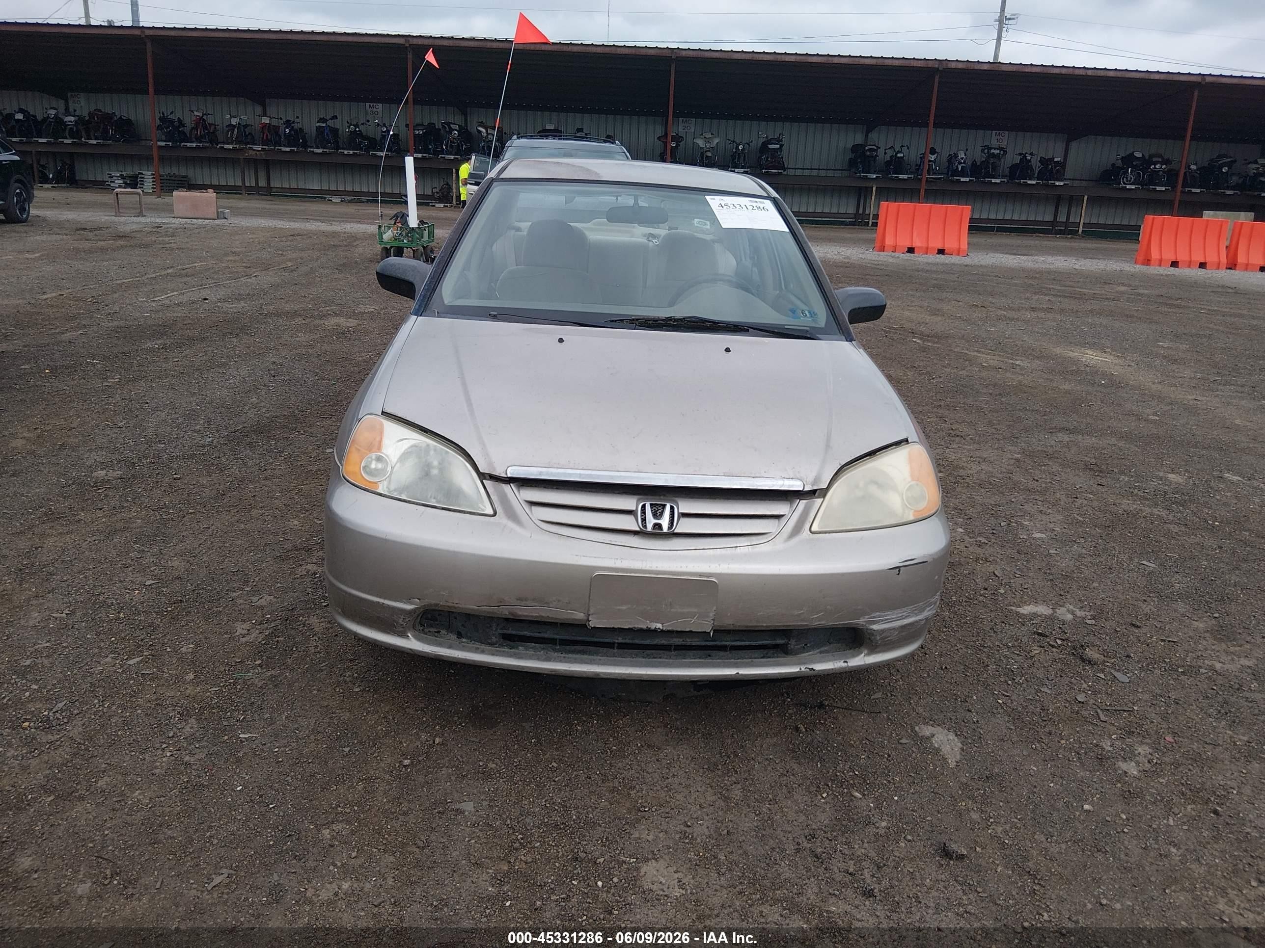 2001 Honda Civic Lx Brown vin: 2HGES15531H506883