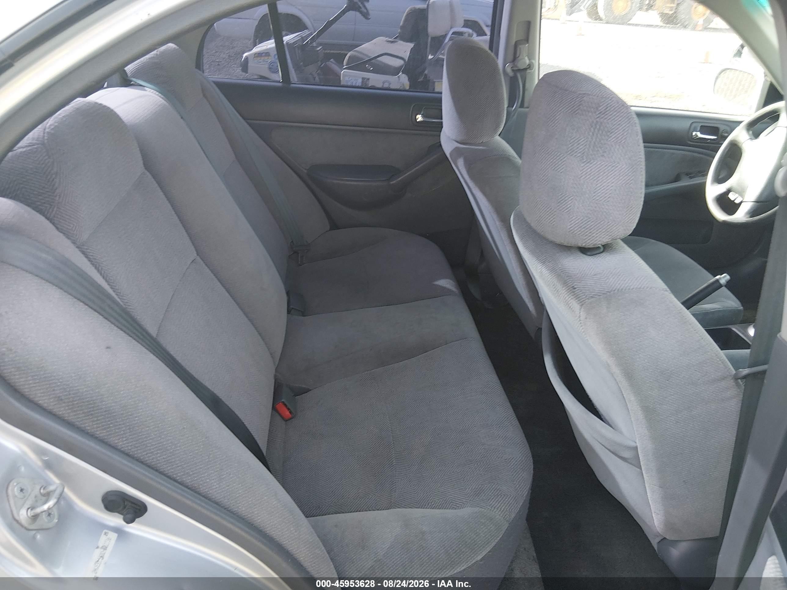 2002 Honda Civic Lx Silver vin: 2HGES15532H612736