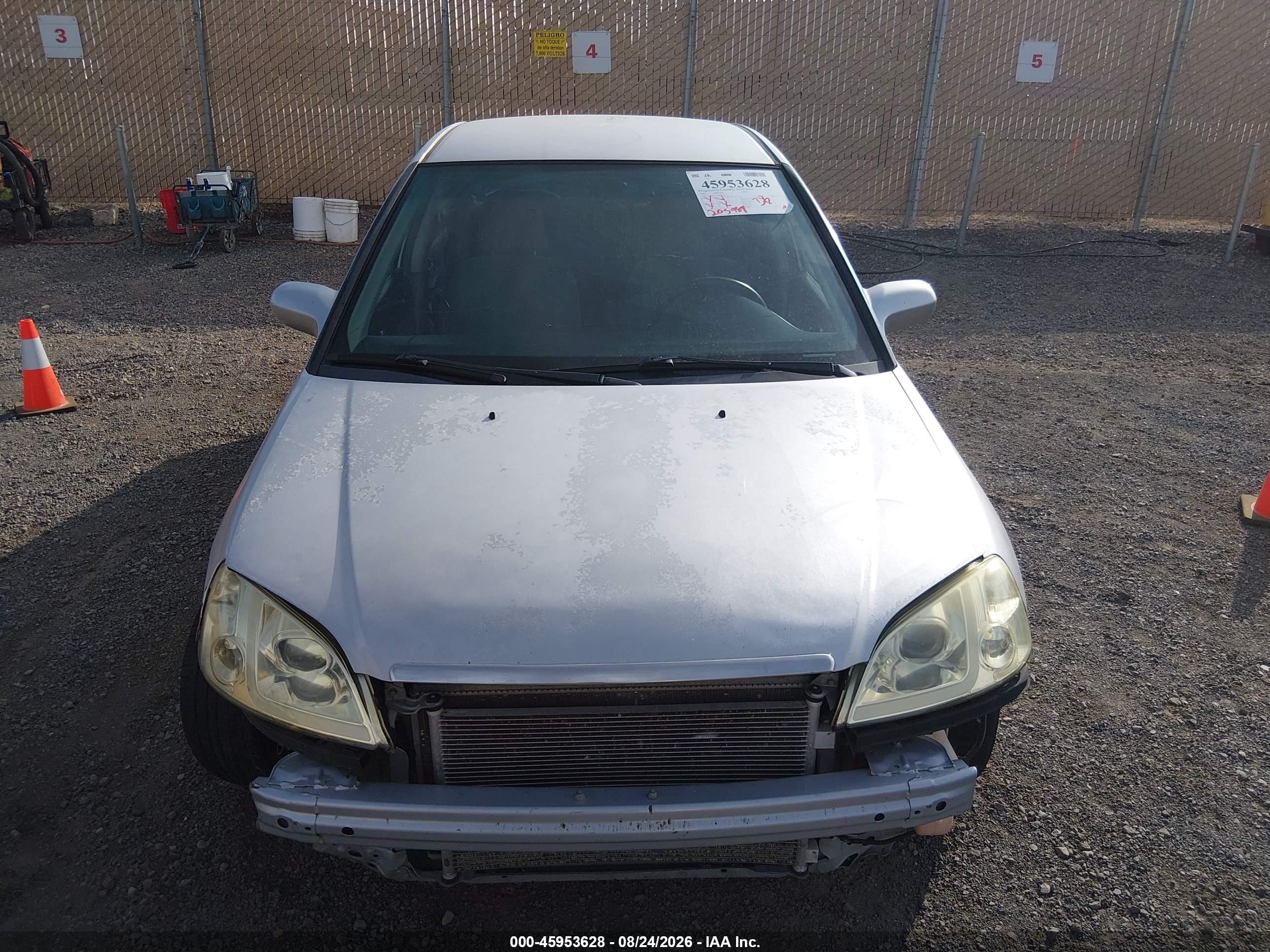 2002 Honda Civic Lx Silver vin: 2HGES15532H612736