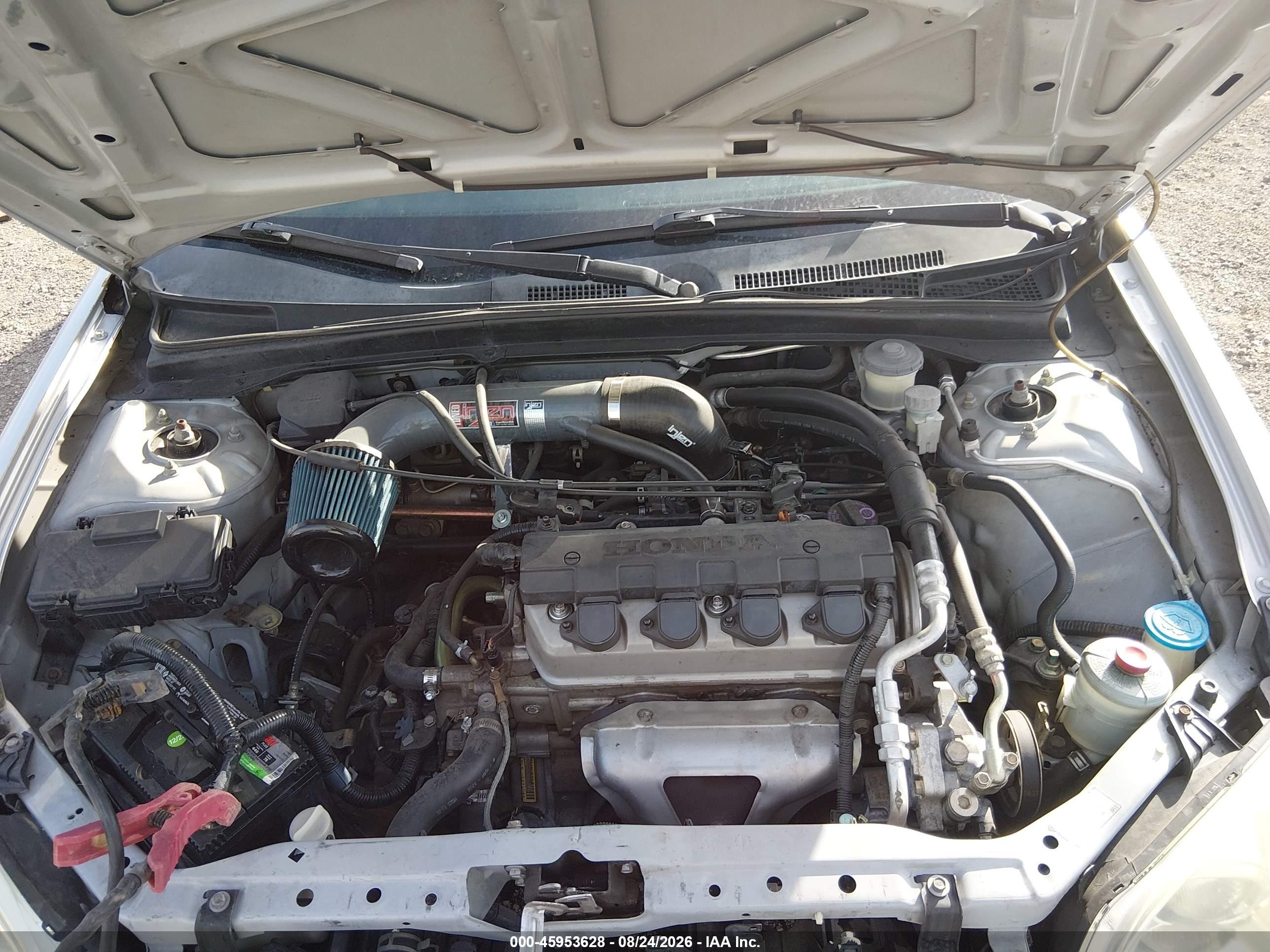 2002 Honda Civic Lx Silver vin: 2HGES15532H612736