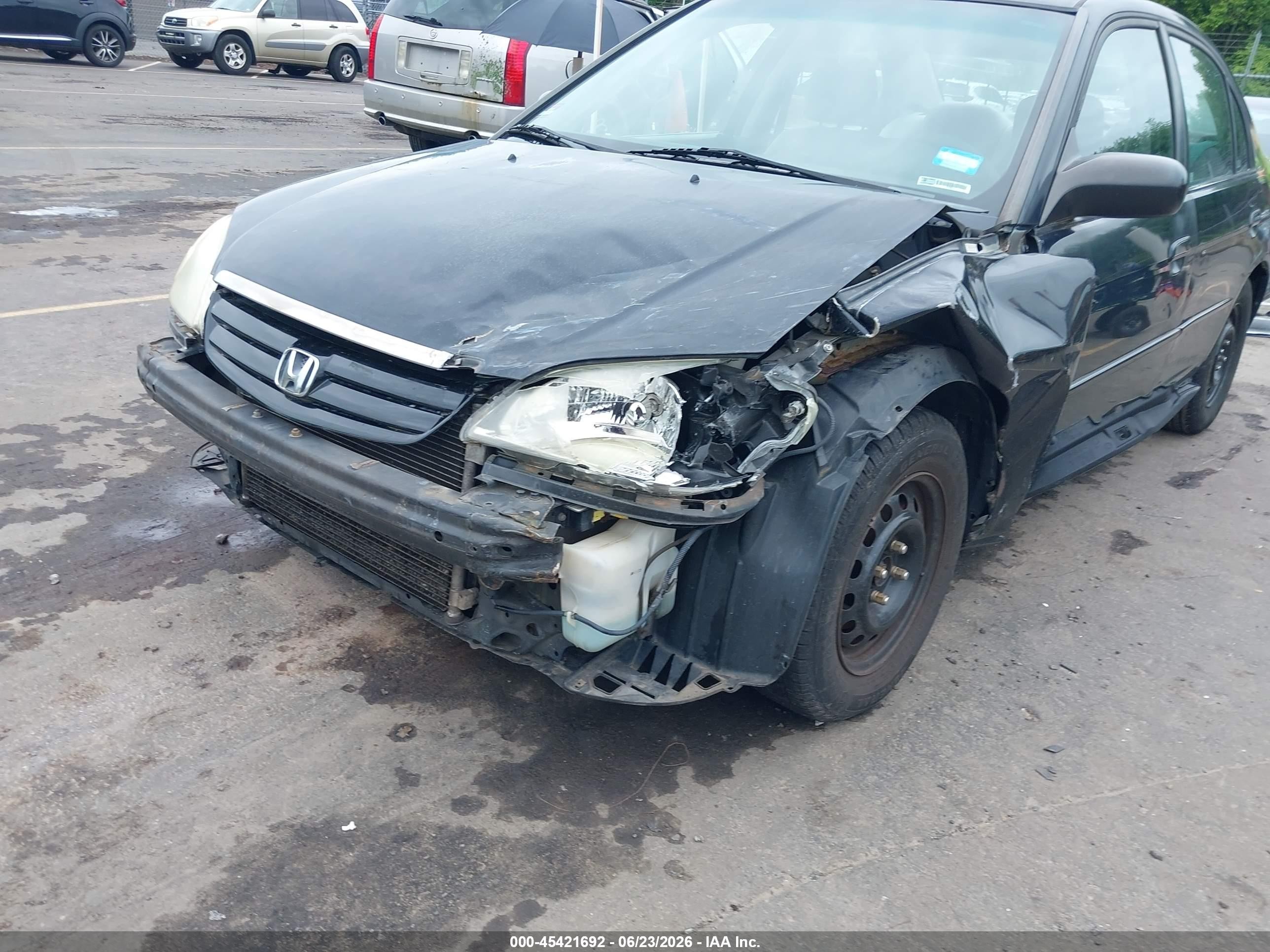 2002 Honda Civic Lx Black vin: 2HGES15582H588921