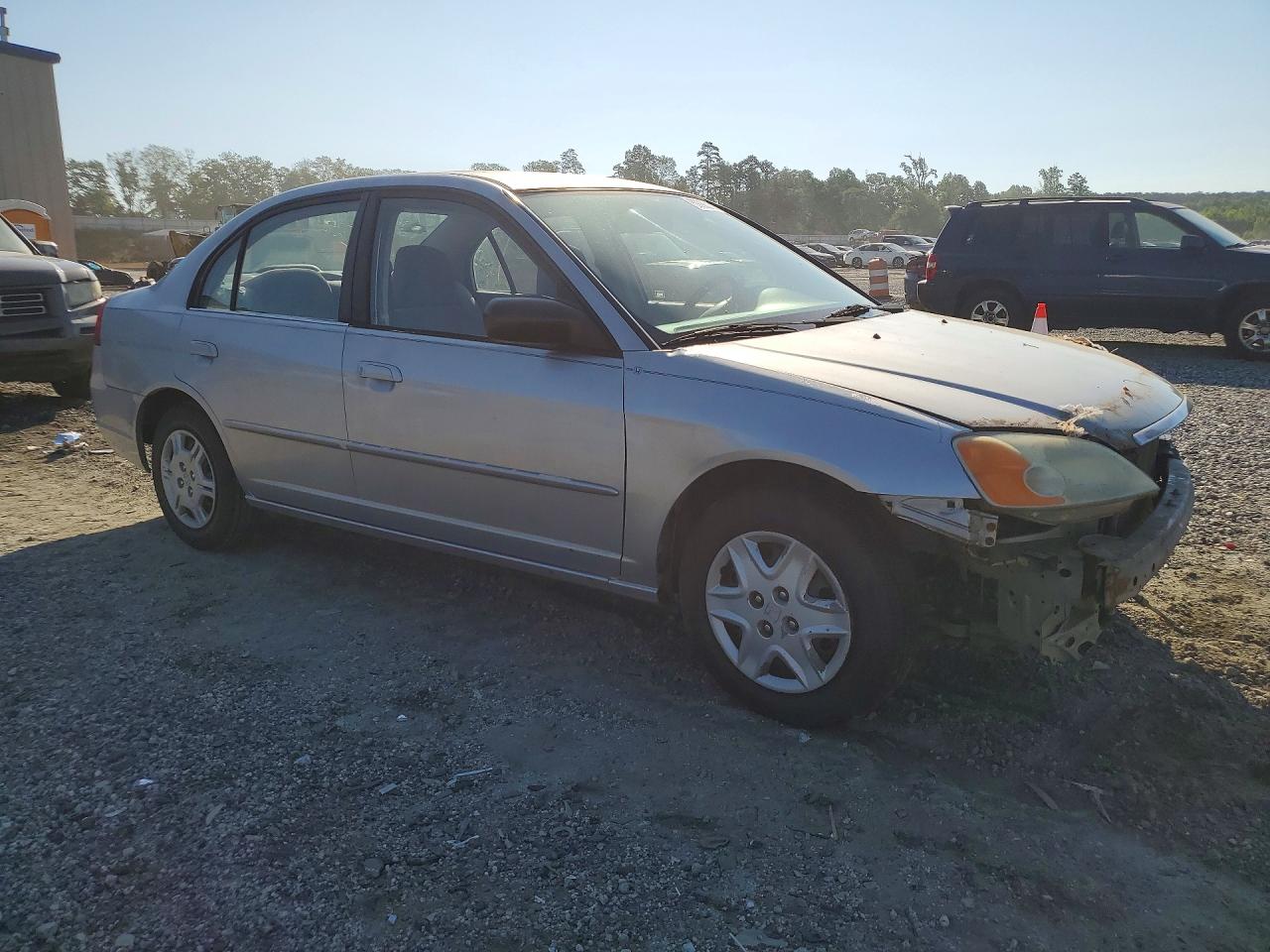 2002 Honda Civic Lx Серебряный vin: 2HGES15582H598221