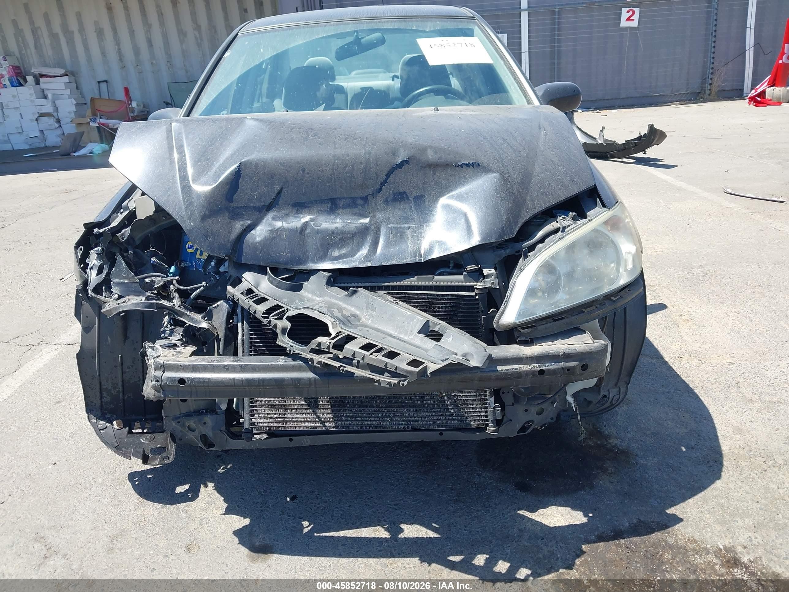 2005 Honda Civic Lx Black vin: 2HGES15585H560380