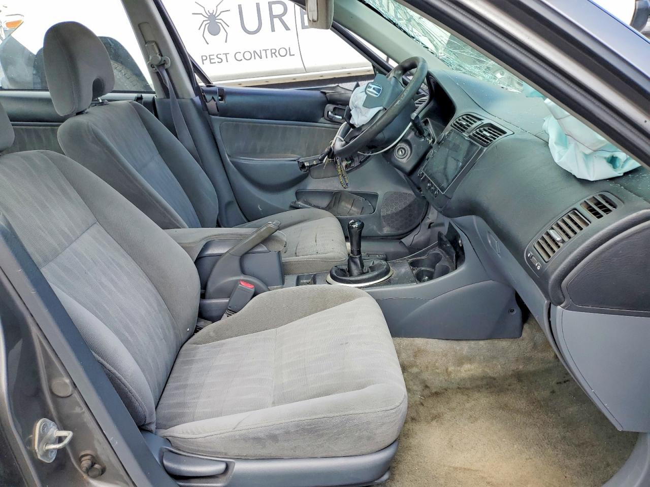 2005 Honda Civic Lx Серый vin: 2HGES15585H573632