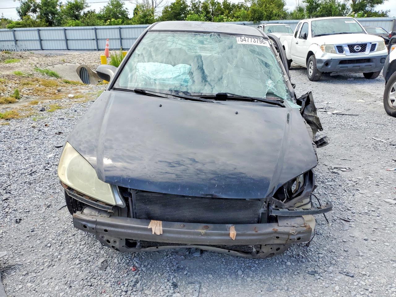 2005 Honda Civic Lx Серый vin: 2HGES15585H573632