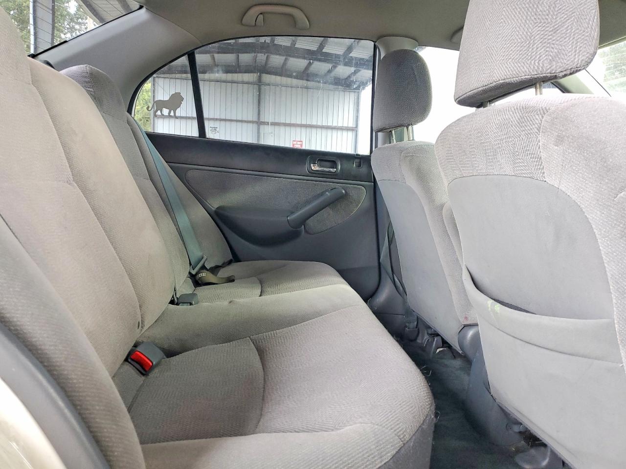 2002 Honda Civic Lx White vin: 2HGES15592H589513