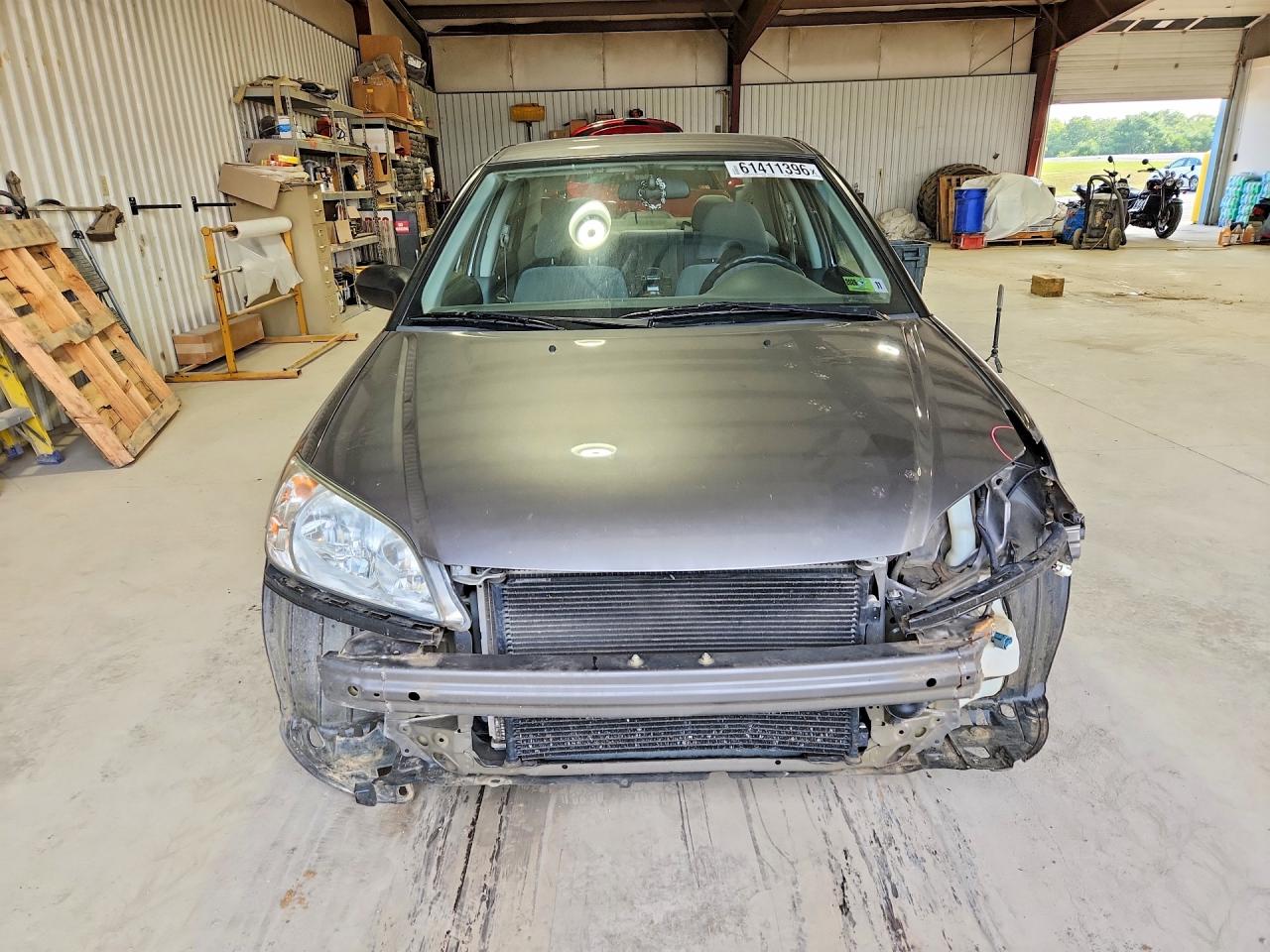 2005 Honda Civic Lx Gray vin: 2HGES15595H582114