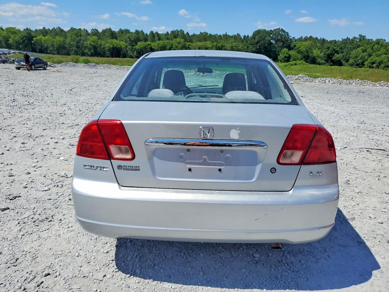 2002 Honda Civic Lx Silver vin: 2HGES15652H544755