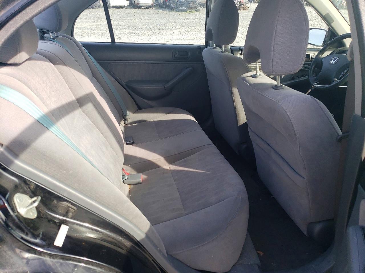 2003 Honda Civic Lx Black vin: 2HGES15693H911268