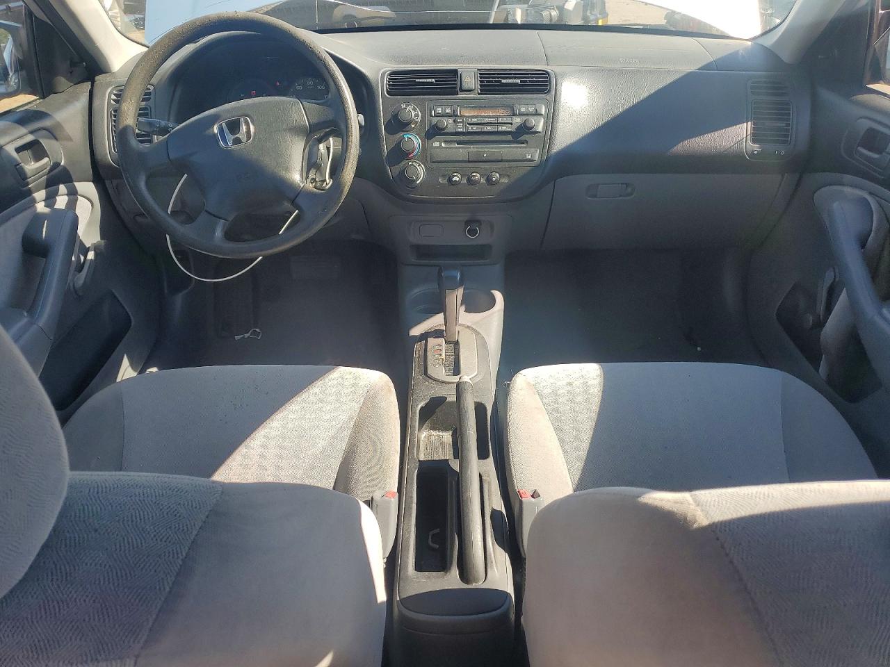 2002 Honda Civic Dx Gray vin: 2HGES16102H596166