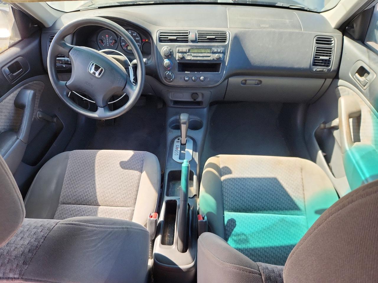 2003 Honda Civic Dx Серебряный vin: 2HGES16103H567879