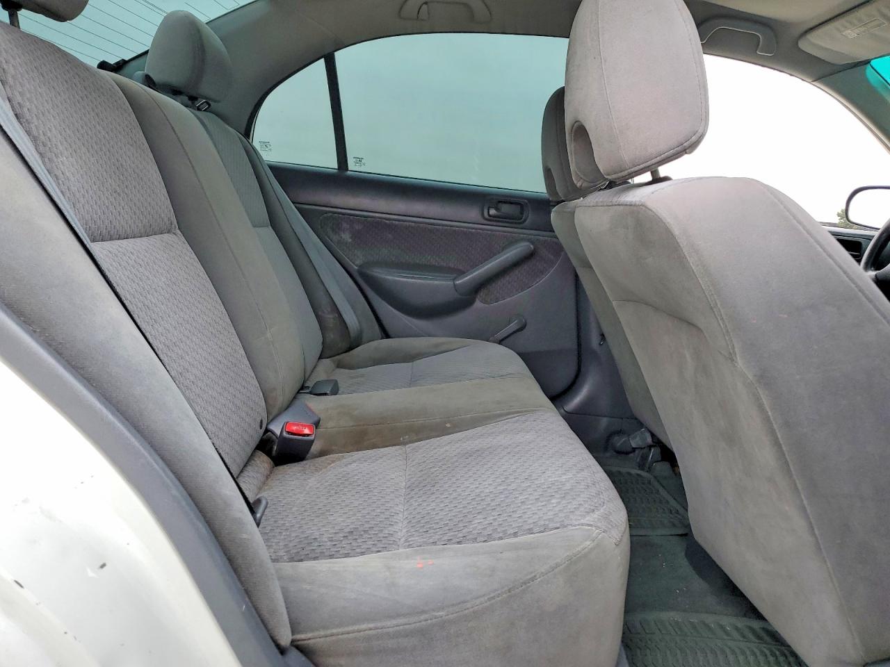 2003 Honda Civic Dx White vin: 2HGES16123H570055