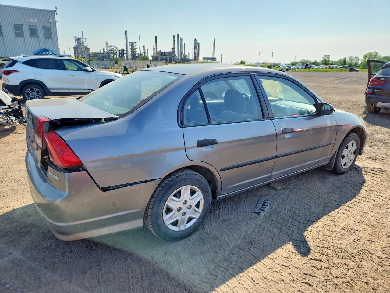 2005 Honda Civic Dx Vp Charcoal vin: 2HGES16305H038100