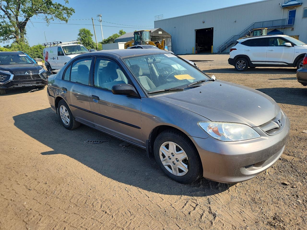2005 Honda Civic Dx Vp Charcoal vin: 2HGES16305H038100
