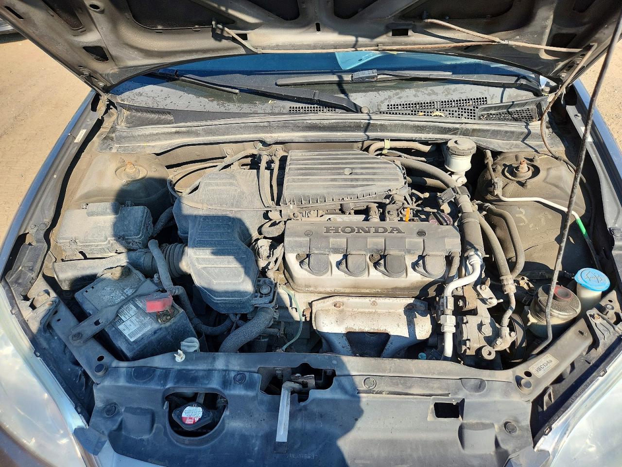 2005 Honda Civic Dx Vp Charcoal vin: 2HGES16305H038100