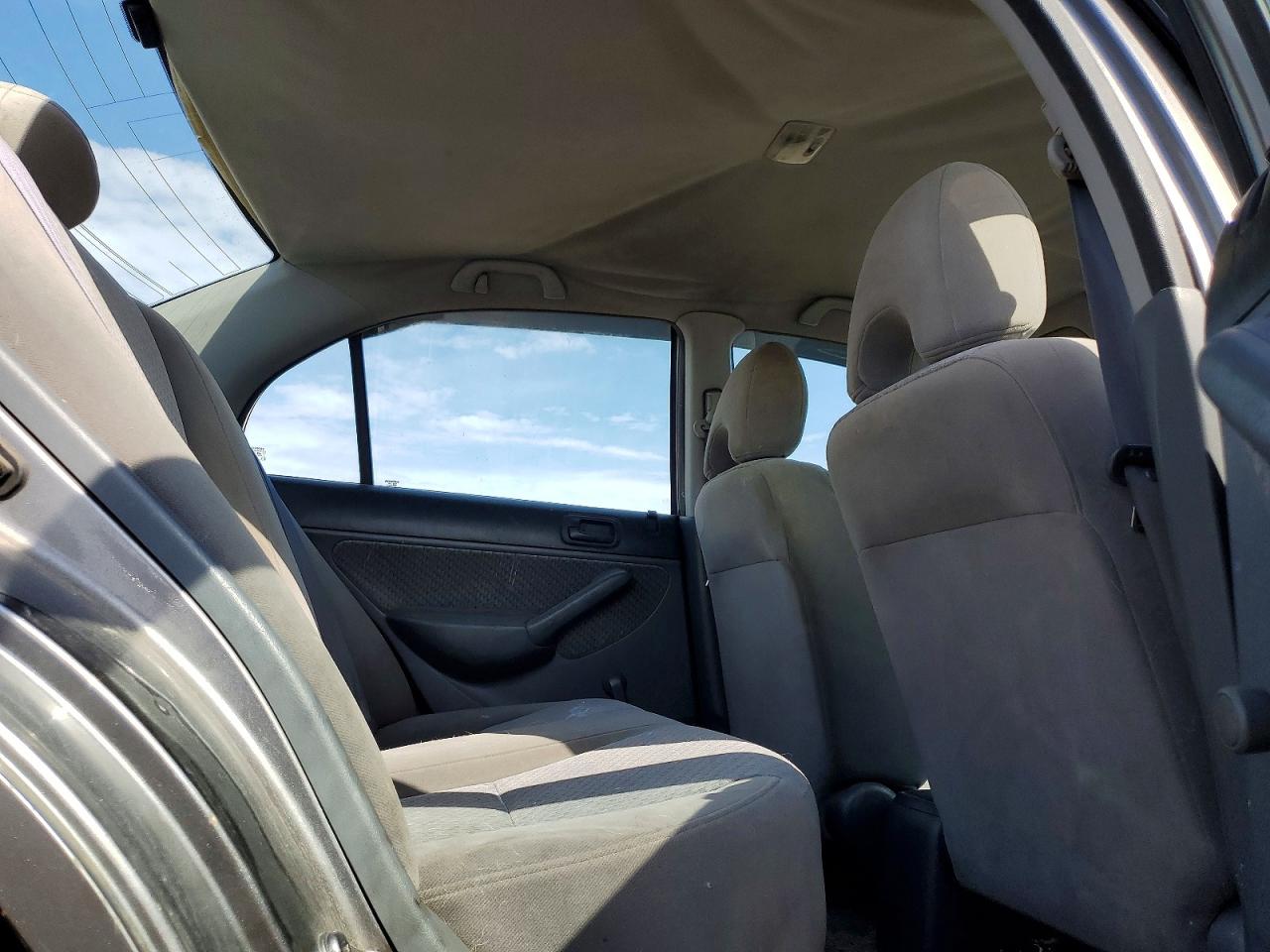 2004 Honda Civic Dx Vp Gray vin: 2HGES16324H918150
