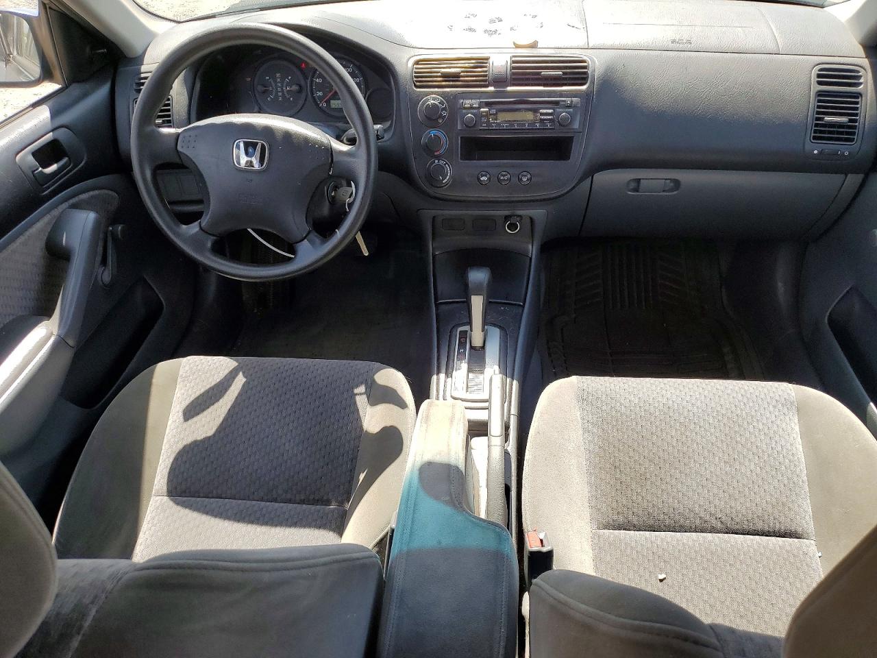 2005 Honda Civic Dx Vp Серый vin: 2HGES16345H577352