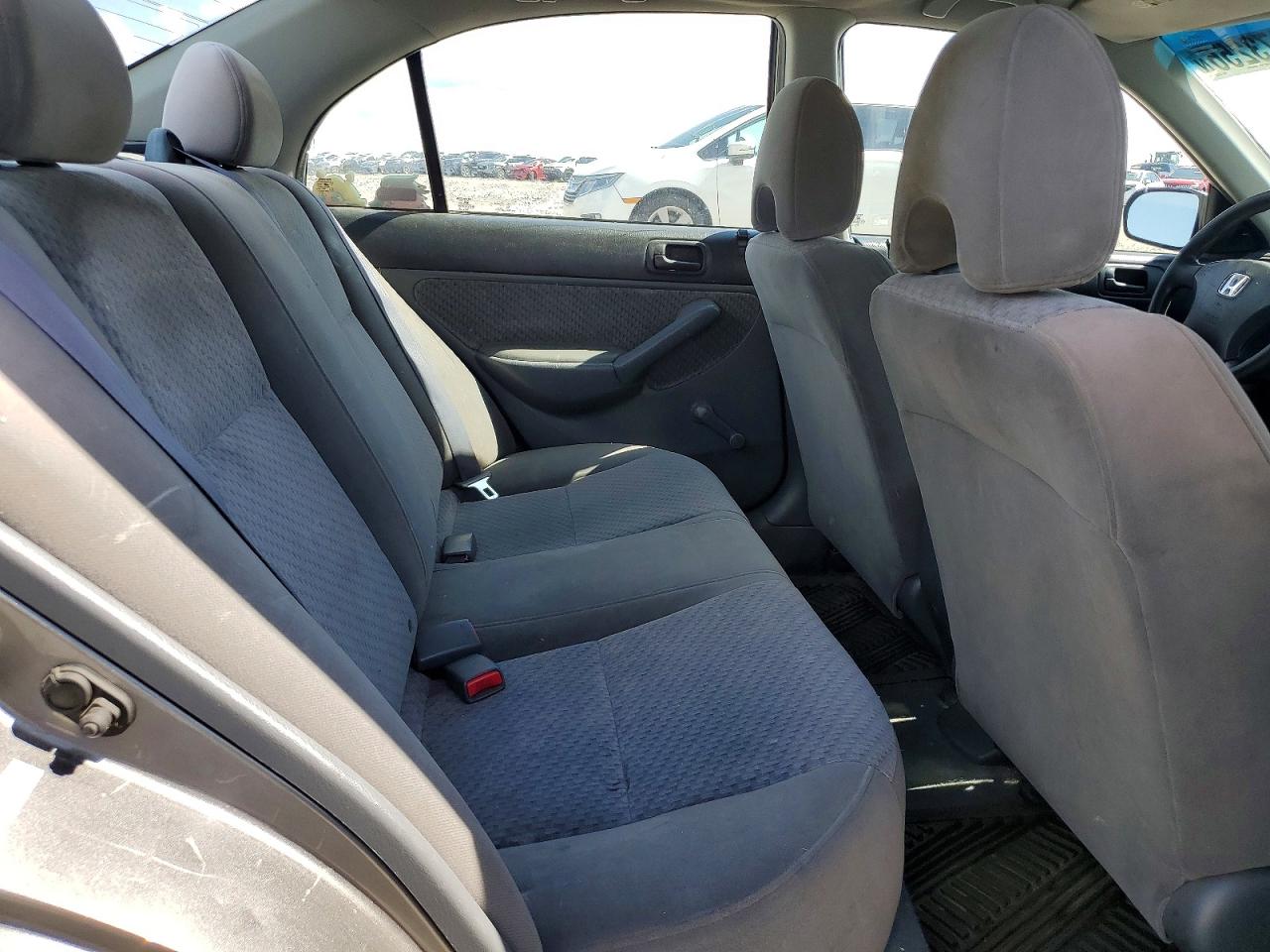 2005 Honda Civic Dx Vp Серый vin: 2HGES16345H577352