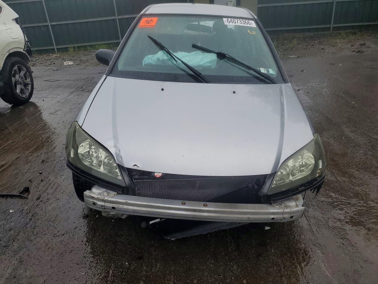 2004 Honda Civic Dx Vp Серебряный vin: 2HGES16354H619140
