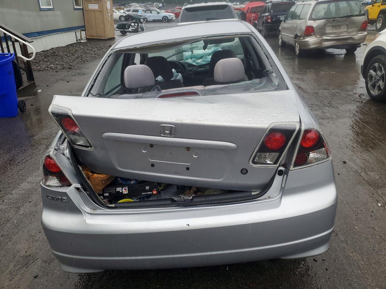 2004 Honda Civic Dx Vp Серебряный vin: 2HGES16354H619140