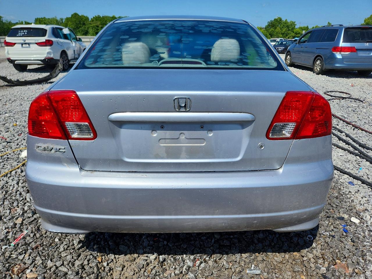 2004 Honda Civic Dx Vp Silver vin: 2HGES16364H617316