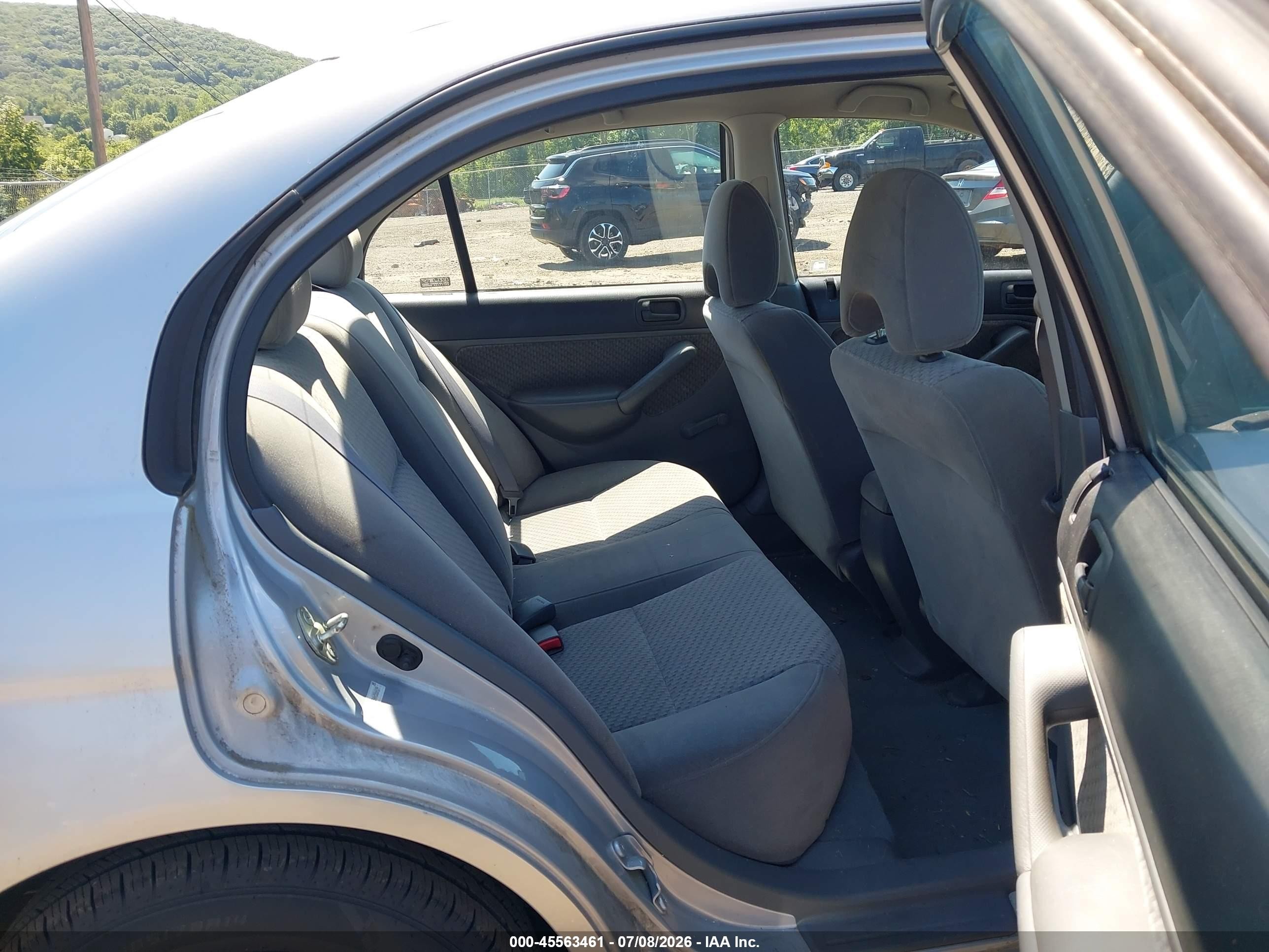 2004 Honda Civic Dx Vp Серебряный vin: 2HGES16384H586909