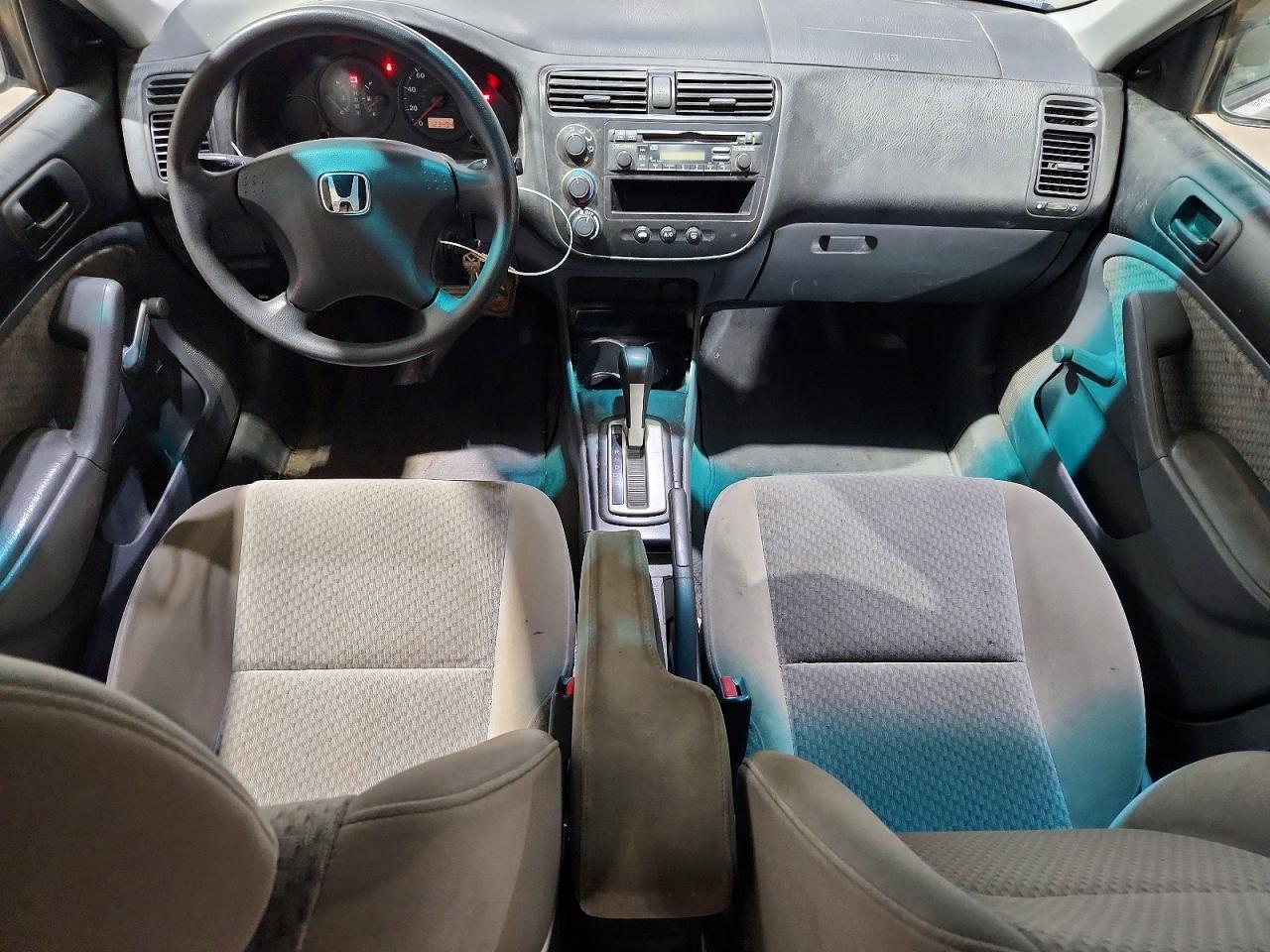 2004 Honda Civic Dx Vp Silver vin: 2HGES16384H611601