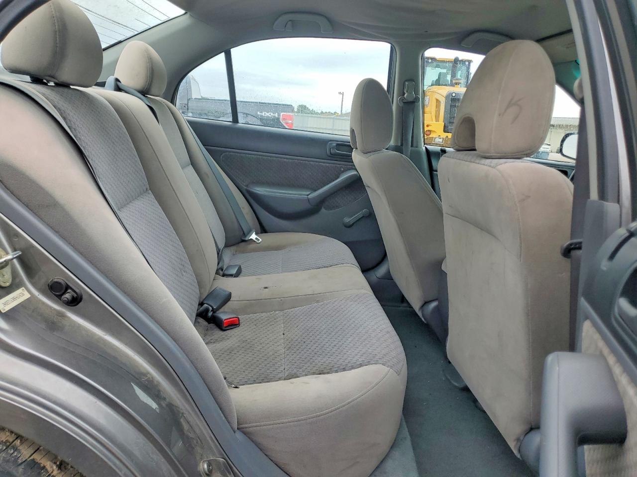 2005 Honda Civic Dx Vp Gray vin: 2HGES16385H624236