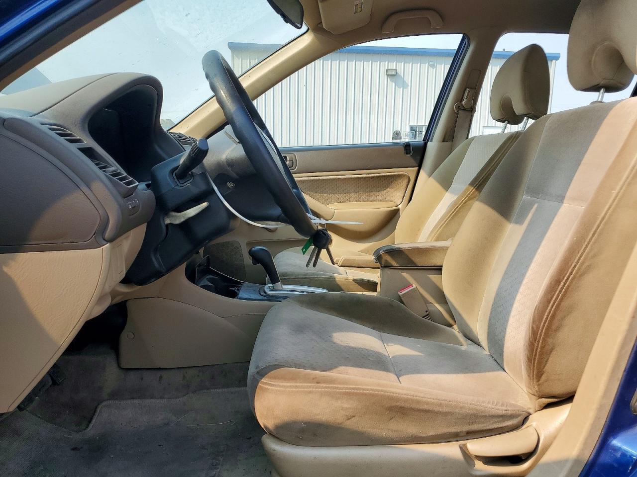 2004 Honda Civic Dx Vp Blue vin: 2HGES163X4H570176