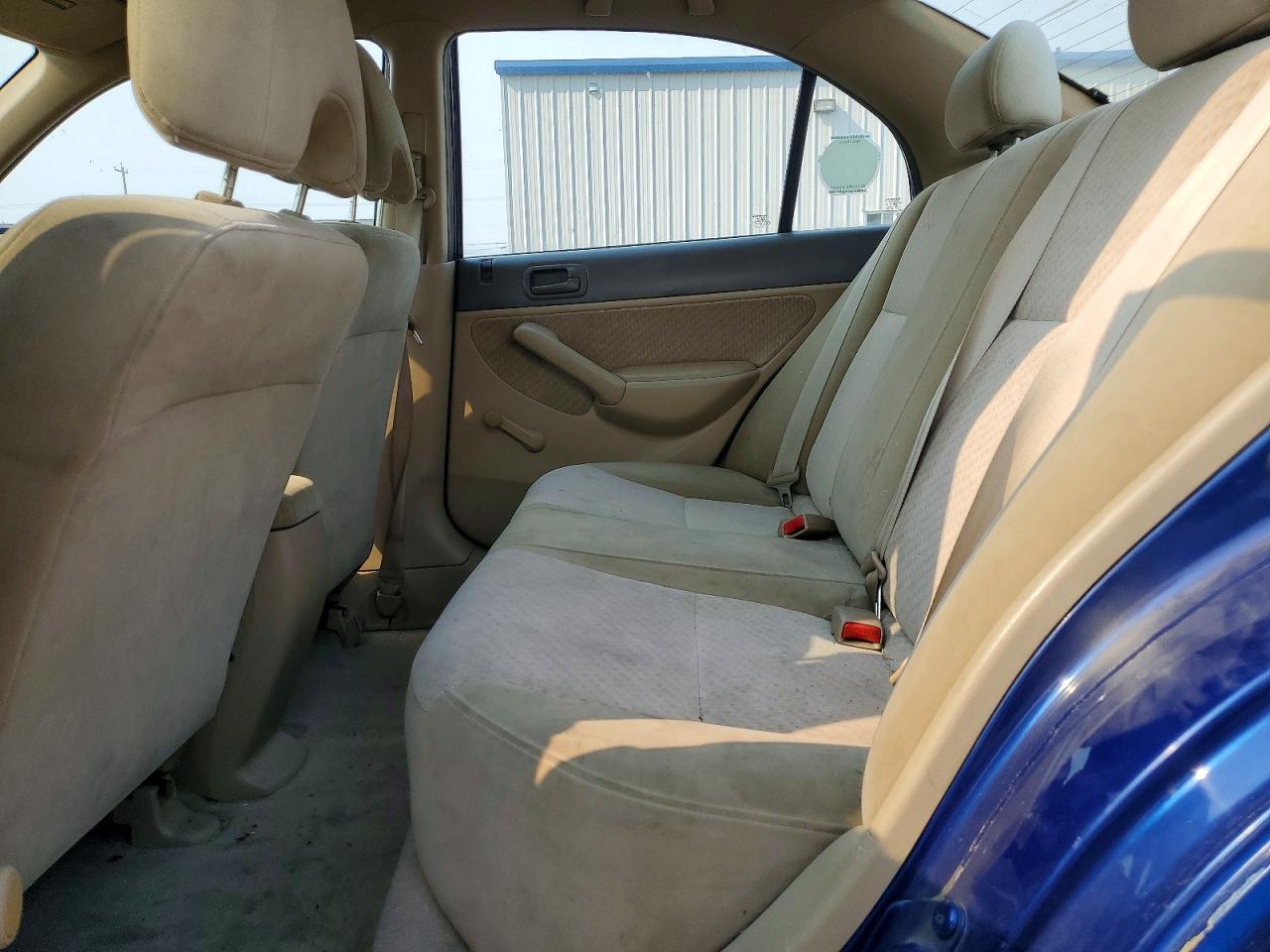 2004 Honda Civic Dx Vp Blue vin: 2HGES163X4H570176