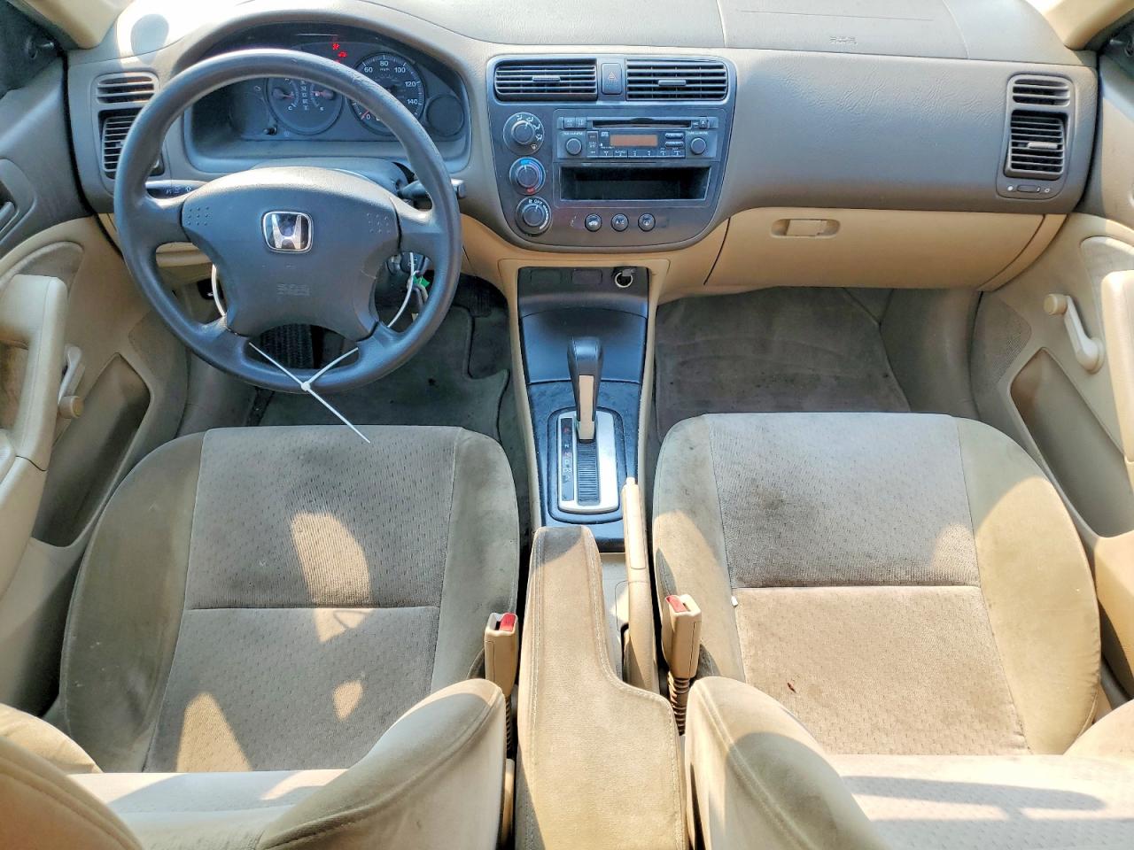 2004 Honda Civic Dx Vp Blue vin: 2HGES163X4H570176