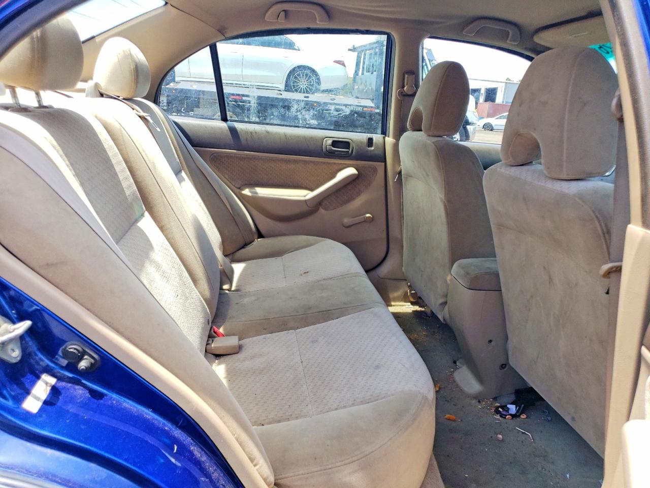 2004 Honda Civic Dx Vp Синий vin: 2HGES163X4H585597