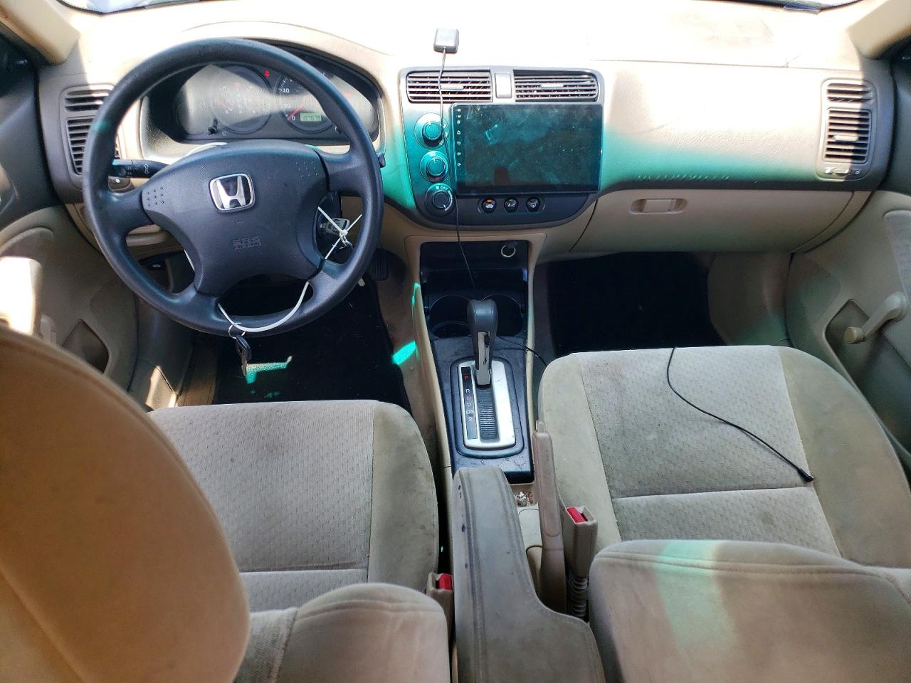 2004 Honda Civic Dx Vp Синий vin: 2HGES163X4H585597