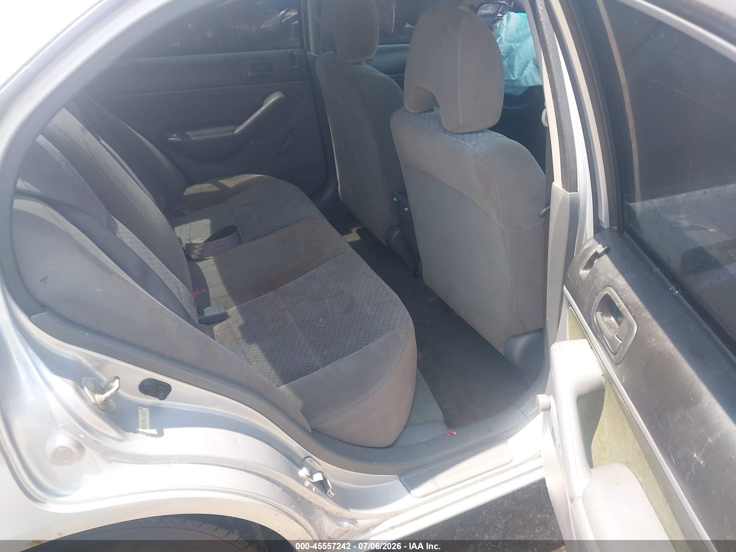 2004 Honda Civic Vp Серебряный vin: 2HGES163X4H624897