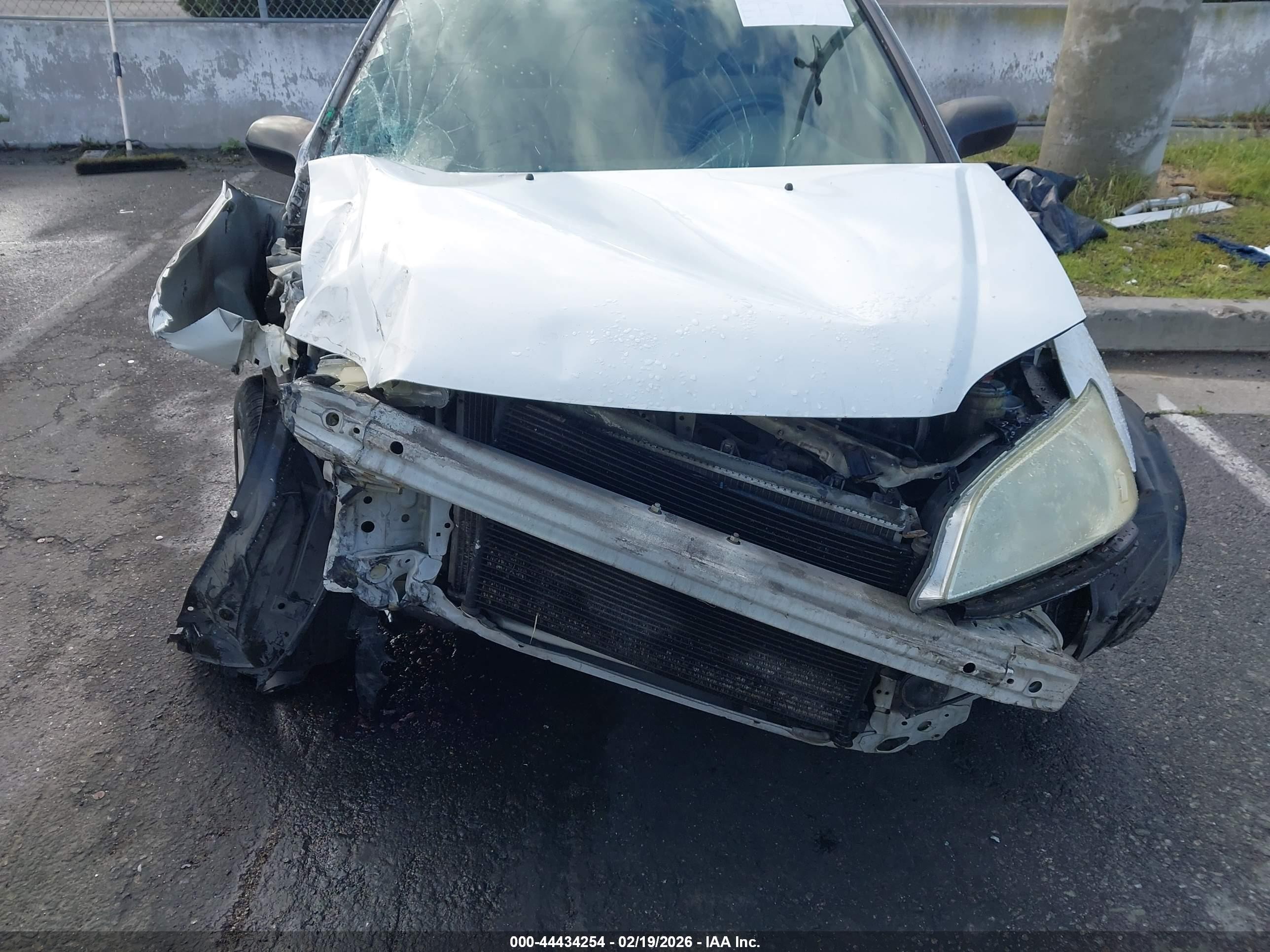 2005 Honda Civic Vp Белый vin: 2HGES163X5H559700