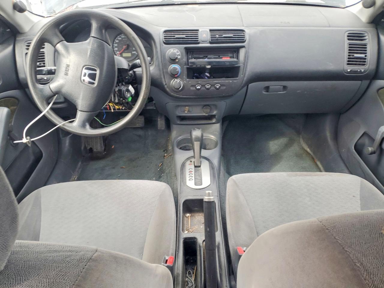2002 Honda Civic Dx Black vin: 2HGES164X2H938796