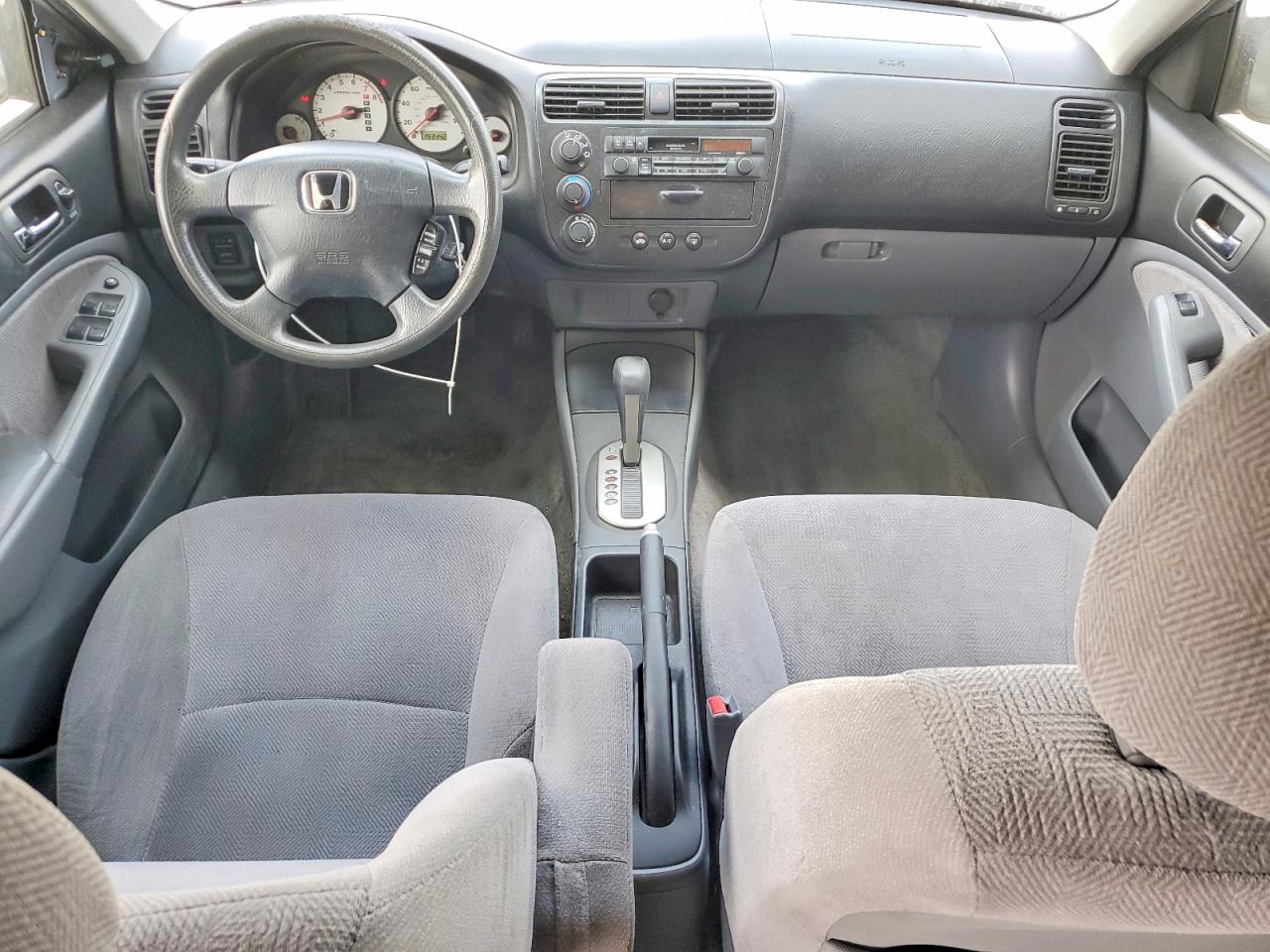 2002 Honda Civic Lx Silver vin: 2HGES16502H527450