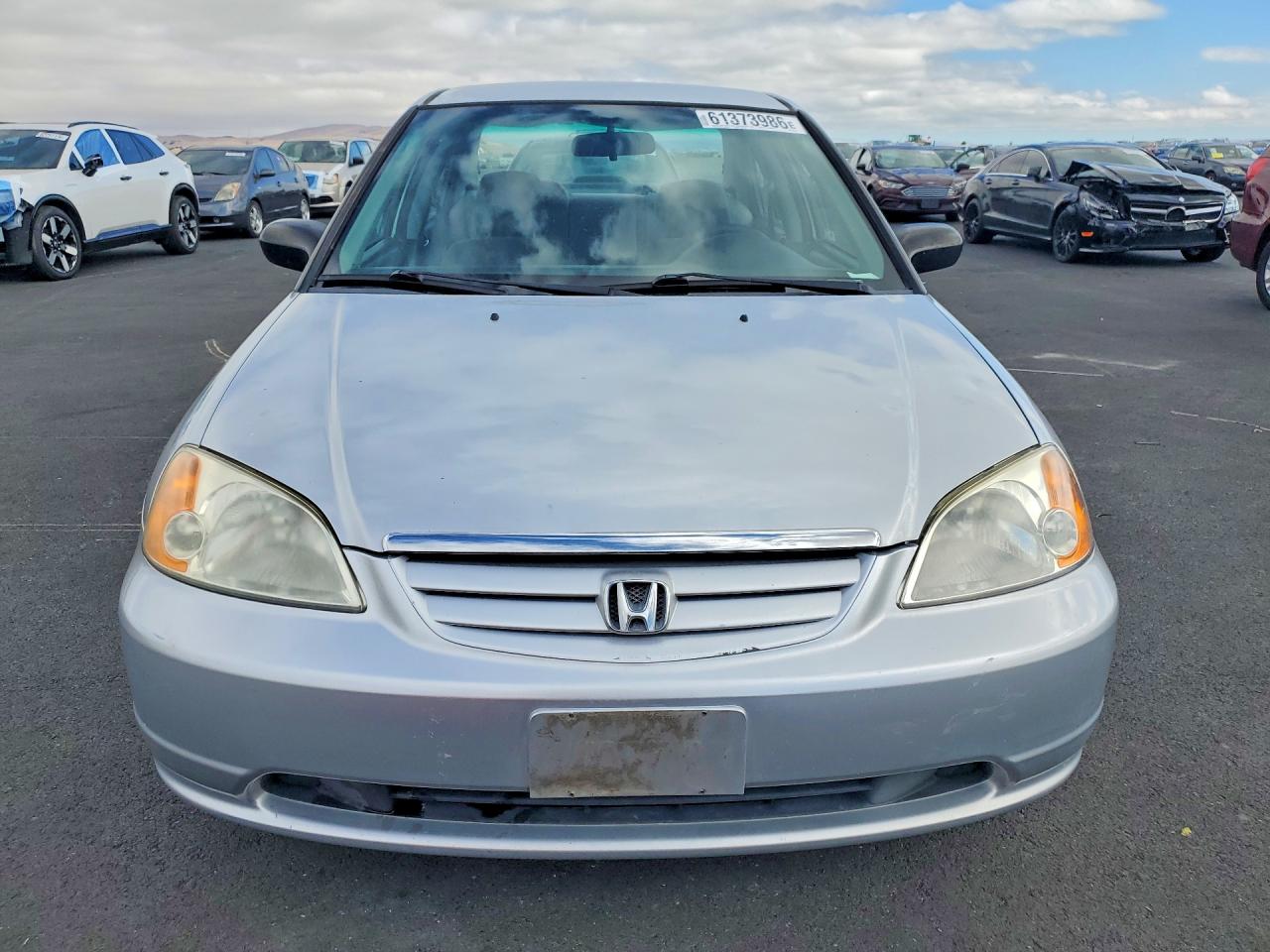 2002 Honda Civic Lx Серебряный vin: 2HGES16502H607184