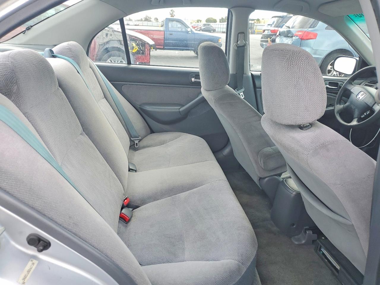 2002 Honda Civic Lx Серебряный vin: 2HGES16502H607184