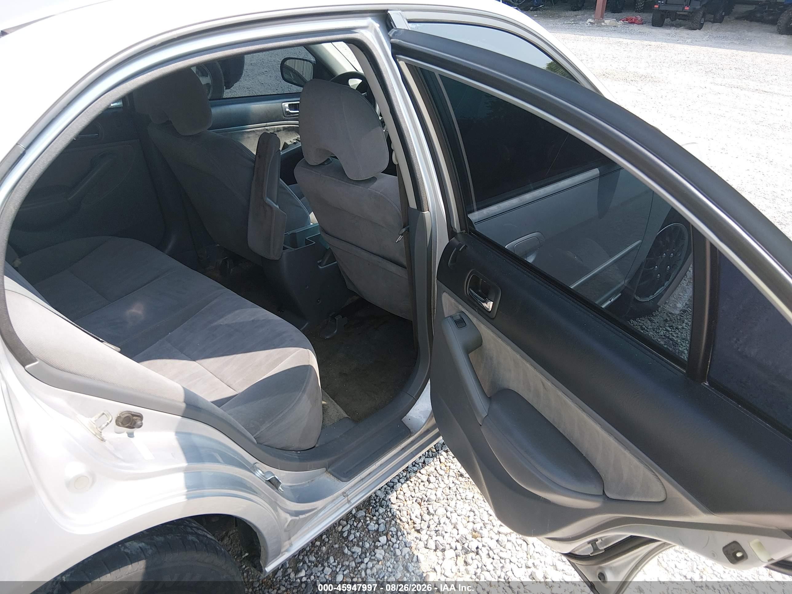 2003 Honda Civic Lx Gray vin: 2HGES16503H535467